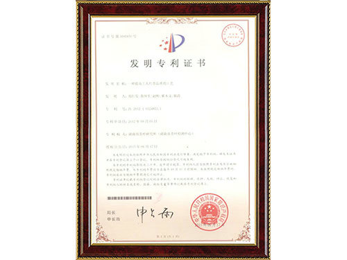 专利证书